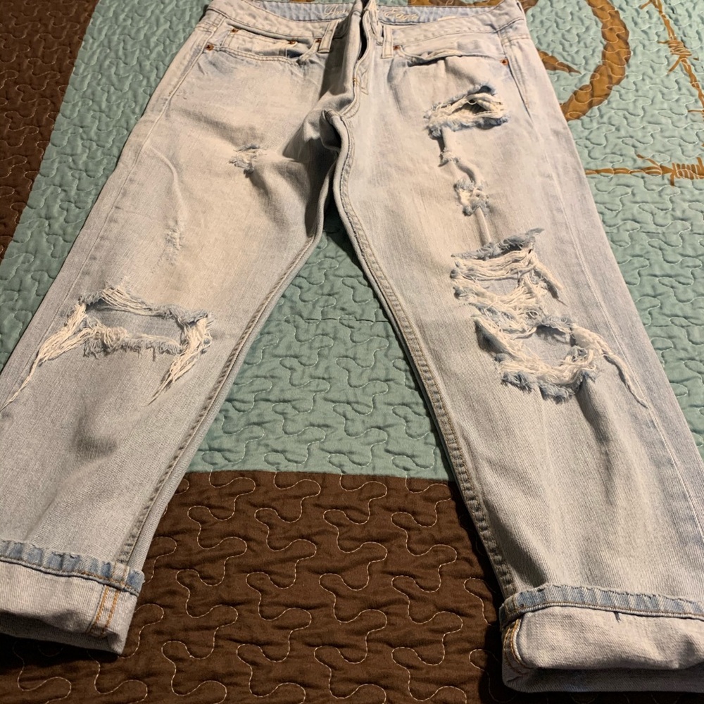 American Eagle Boyfriend Cropped